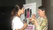 Isabella Rossellini sizing up Livia Firth